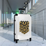 Suitcase — 'GMP Good Money Power' Graphic Carry-On Luggage