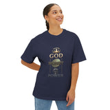 God Money Power Tee — Graphic Oversized Boxy Shirt