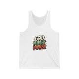 God Money Power Tank Top — Faith & Hustle Graphic Tank