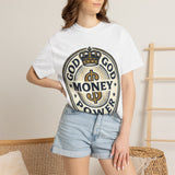 God Money Power T-Shirt — Crown Emblem Graphic Tee (God • Money • Power)