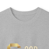 GMP Long Sleeve Tee — God Money Power Gold Graphic