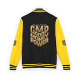 Letterman Jacket — "GMP Good Money Power" Retro Varsity Jacket