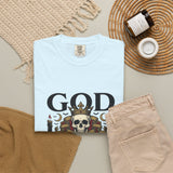 God Money Power- Skull T-Shirt — Gothic Skull Graphic Tee