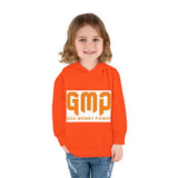 Toddler Hoodie — GMP (God Money Power) Bold Orange Logo