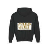 GMP 'God Money Power' Youth Hoodie — Gold Faith & Wealth Logo
