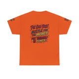Inspirational Graphic Tee — "Put God First, Hustle for the Money, Put Yourself in Power"