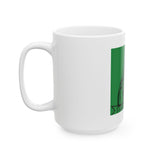 God Money Power Ceramic Mug – Funny Religious Satire Coffee Cup (11oz, 15oz)
