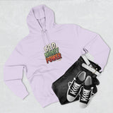 God Money Power Hoodie — Retro Bold Graphic Pullover