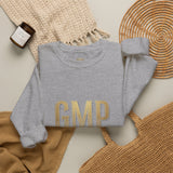 GMP 'God Money Power' White Crewneck Sweatshirt
