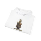 Hoodie — 'God Money Power' Buddha Graphic Pullover
