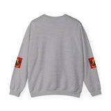 Crewneck Sweatshirt — 'God Most Power' Retro Palm Beach Graphic