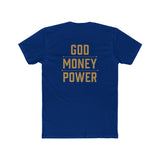 God Money Power T-Shirt — Crown & Fist Graphic Tee