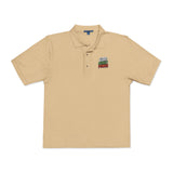 God Money Power- Embroidered 'Good Vibes' Polo Shirt – Casual Golf & Workwear