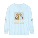 Long Sleeve T-Shirt — 'God Money Power' Pyramid Graphic