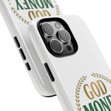 Phone Case — "God Money Power" Inspirational Religious Design