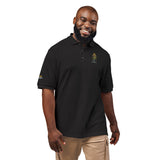Embroidered Sunflower Polo Shirt