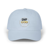 GMP GOD Embroidered Dad Cap — Classic White Baseball Hat