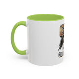GMP ‘God Money Power’ Accent Coffee Mug - Bold Eagle Graphic 11/15oz
