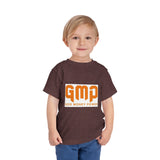 Toddler Tee — GMP (God Money Power) Orange Logo