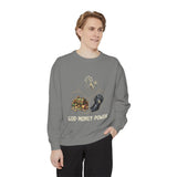 God Money Power Sweatshirt — Religious Inspirational Crewneck