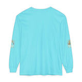 Long Sleeve T-Shirt — 'God Money Power' Pyramid Graphic