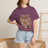GMP Tiger Crest T‑Shirt — "God Money Power" Graphic Tee