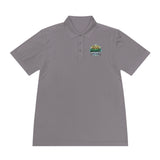 God Money Power Polo Shirt — Religious Faith & Wealth Graphic Men's Sport Polo