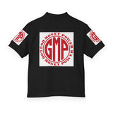 Youth Polo Shirt — 'GMP' God Money Power Red Logo