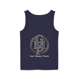 GMP Monogram Tank Top — Gold Metallic Circle Logo