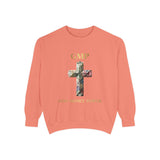 GMP Cross Sweatshirt — "God Money Power" Graphic Crewneck