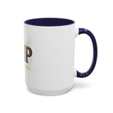 GMP 'God Money Power' Accent Coffee Mug — 11/15 oz Inspirational Ceramic