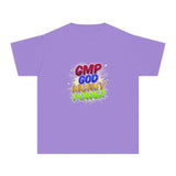 Youth Tee — GMP God Money Power Colorful Graphic Shirt