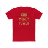 God Money Power Tee — Bold Faith & Hustle Graphic T-Shirt