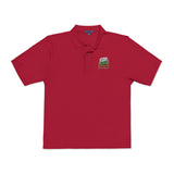 God Money Power- Embroidered 'Good Vibes' Polo Shirt – Casual Golf & Workwear