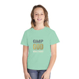 Youth Tee — "GMP GOD" Inspirational Christian Graphic Shirt