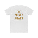 God Money Power Tee — Bold Faith & Hustle Graphic T-Shirt