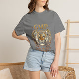 GMP Tiger Crest T‑Shirt — "God Money Power" Graphic Tee