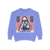 God Money Power Sweatshirt — Patriotic Bandana Graphic Crewneck