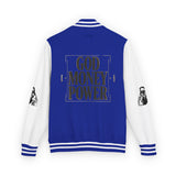 God Money Power Letterman Jacket