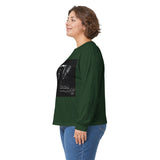 Angel Of Death Grim Reaper Wings Long Sleeve Tee — Dark Gothic Scythe Graphic