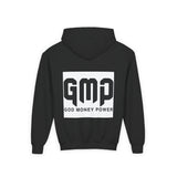 GMP 'God Money Power' Youth Hoodie — Bold Graphic Religious Streetwear