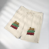 God Money Power Sweat Shorts — Graphic Fleece Lounge Shorts