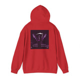 Angel Of Death Hoodie — Purple Gothic Angel Graphic Sweatshirt