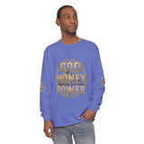 God Money Power Long Sleeve T-Shirt