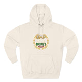 GMP God Money Power Hoodie — Retro Laurel Crest Graphic Hoodie