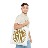 God Money Power Tote Bag — GMP Gold Logo Canvas Tote