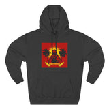 Reggae Sunset Hoodie — Palm Tree Rasta Graphic Fleece
