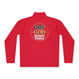 GMP GOD Quarter-Zip Pullover — Money Power Logo