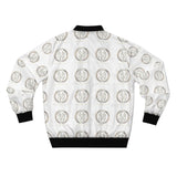Monogram Pattern Bomber Jacket