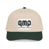 God Money Power Baseball Cap — GMP Embroidered Mid-Profile Snapback
